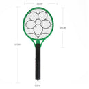 Electric Insect Pest Fly Mosquito Swatter Killer Rechargeable(Green)