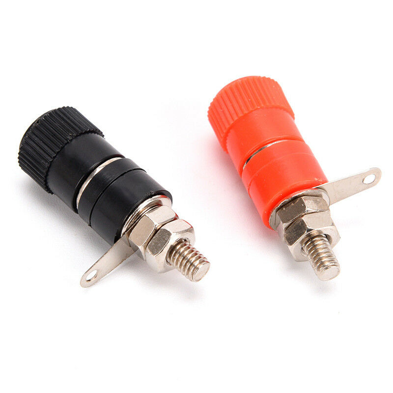 10Pcs Binding Post Speaker Terminal Banana Plug Socket Jack ConnectorsSR  FT