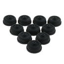 Set Of 40 Aquarium Oxygen Pump Replacement Parts Diaphragm, Black