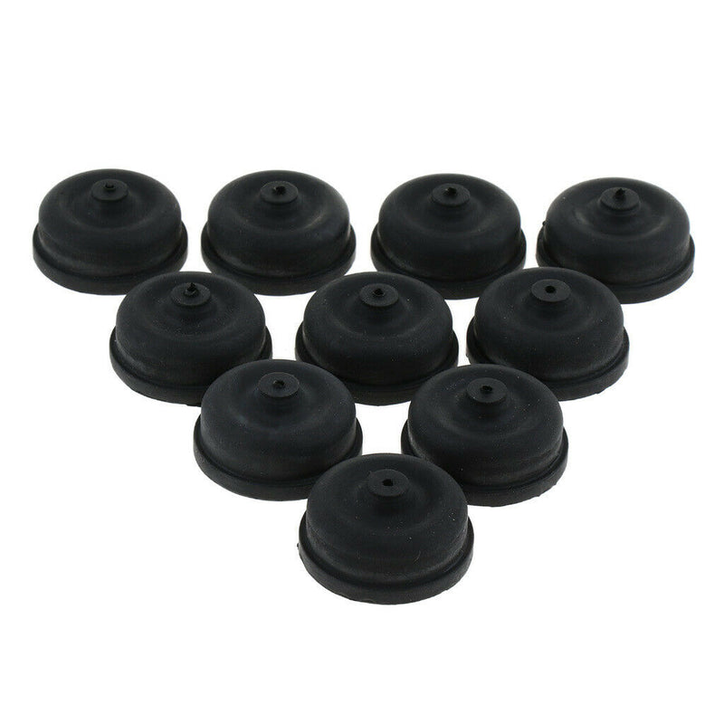 Set Of 40 Aquarium Oxygen Pump Replacement Parts Diaphragm, Black