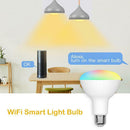 Smart WiFi Light Bulb RGBW E26 E27 LED Base Lamp Works w/Alexa Google Assistant