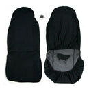 Universal Car Front Rear Seat Covers Cushion Pad for Crossovers SUV Black