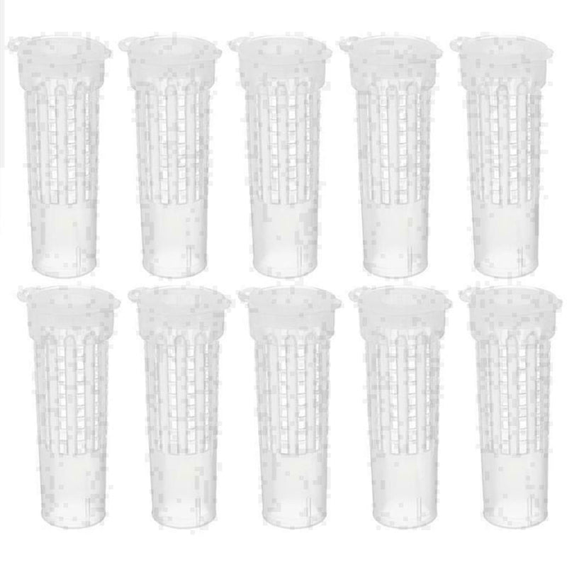 131pcs Bee Queen Rearing Cupkit Box System Beekeeping Cell Cage Tool Cup Ki H4N9