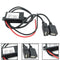 Inverter DC 12V to 5V 3A Dual USB Auto Power Regulator step-down