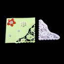 Flower Corner Metal Cutting Dies Stencils for Scrapbook Paper Card Embossing