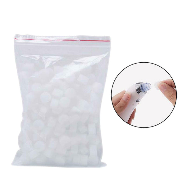 150x Replacement Cotton Filters 0.47inch Facial Vacuum for Beauty Machine