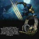 Camo Wired Gaming Headset with Mic for PS4 NS PC Xbox One 360 Over Ear