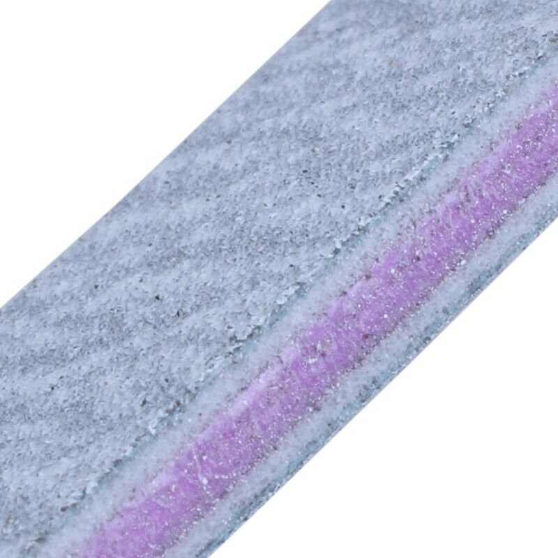 10 Nail Files Double Sided 180/100 Grit GREY Straight Emery Board O7A5