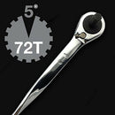 4-In-1 Socket Driver Ratchet 2 Way Wrench Hand Tools Double Ended 4 5 6 8Mm