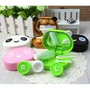 Travel Soak Storage Contact Lens Case Holder Box Container Panda Design 3C