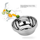 Double Insulation Stainless Steel Steaming Bowl Soup Bowl Steamed Egg Bowl