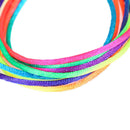 Kids rainbow Colour Fumble Finger Thread Rope String Game Developmental ToyJ Gw