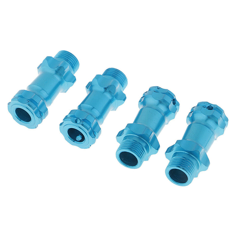 Wheel 17mm Hex Hub 30mm Extension Adapter Combiner for 1/8 HSP RC Car Blue