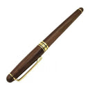 1pc Wooden Fountain Pen 0.7mm Walnut Wedding Favors Baptism Mother's Gift