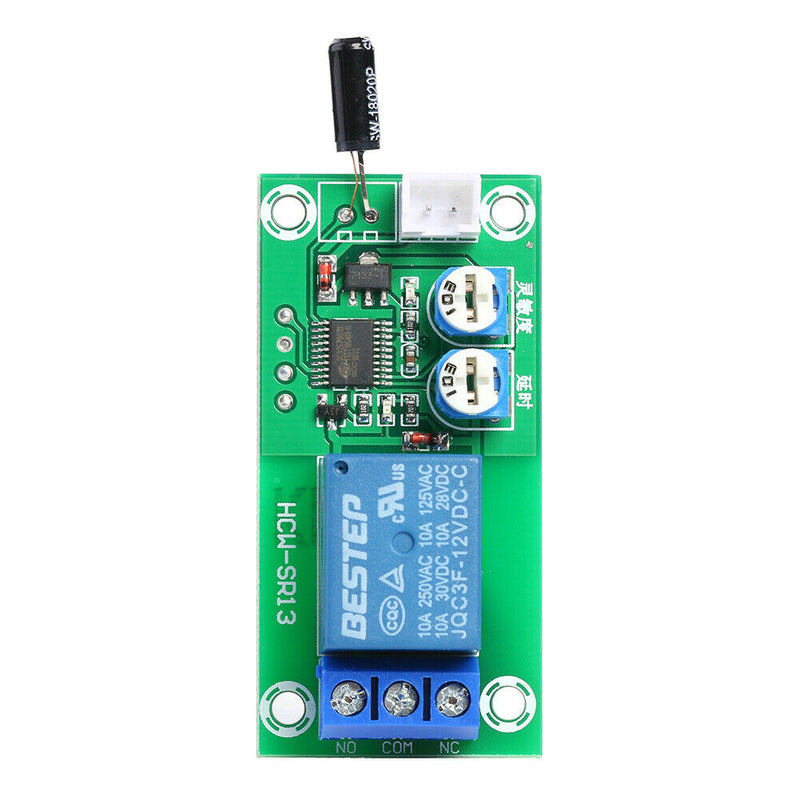 Vibration Sensor Trigger Board Relay Switch Module for DIY Alarm System A