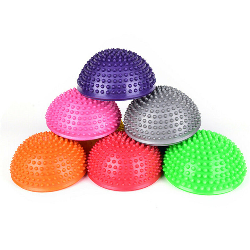 2Pcs Hemispheres Stepping Stone Massage Ball Kids Sensory Balance Training To Gw