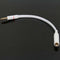 15.5cm OMTP to CTIA Male to Female 3.5mm Earphone Cable Adapter White