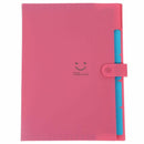 Plastic Expanding File Folders Accordion Document Organizer 5-Pocket A4 Let