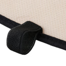 Breathable Flax Bamboo Car Seat Cover Pad Mat Chair Cushion Black-goledn