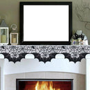 Halloween Table Runner Spider Web Lace Halloween Table Flag Table Cover LSV