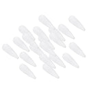 20pcs Acrylic Sinking Sbirolino Spirolino Bombarda Trout Pose Floats 3.5g
