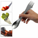 3 in 1 Stainless Fork Spoon Spork Cutlery Utensil Combo Kitchen Outdoor Picnic