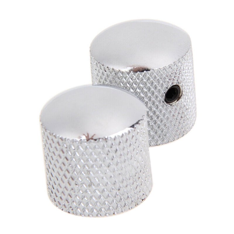 4pcs Electric Bass Guitar Volume Tone Control Knobs Dome Knobs Guitar Parts
