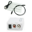 3.5mm Optical Coaxial Toslink Digital to Analog Audio Converter Adapter Cable