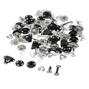 50 Set Sewing Hooks and Eyes Closure for Bra Trousers Skirt Sewing DIY Craft