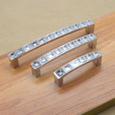 96mm Handles Pull for Cupboard Cabinet Drawer Wardrobe Dresser Door_Silver