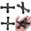 4 Way Service Utility Key For Gas Electric Meter Cabinets Bleed Radiators SHT