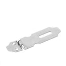 4Pcs Home Drawer Door Stainless Steel Safety Padlock Latch Hasp Staple NO.5 Hot