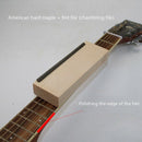 Bakelite Guitar Fret Crowning Luthier File Hard Maple Iron Narrow Dual Cutt