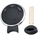 Remote Entry Uncut Car Key Fob Replacement Case Shell Button Pad for BMW Mi