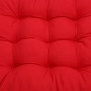 Soft Cotton Seat Cushion Winter Home Office Bar Chair Cushion(Red)