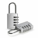 2 Pcs Padlock Code 4 Digit Security Anti-theft Zinc Alloy perfect for Locke X3J5