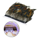 2Yds Rooster Feathers Trims Fringe for DIY Dress Hats Sewing Crafts Costumes