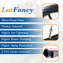 700c x 28-32c / 42mm PRESTA Valve Road Bike Tire Inner Tube PV