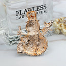 Fashion Christmas Snowman Shape Brooch Pin Dress Scarf Handbag Accessory Del