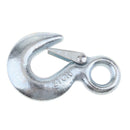 2 Tons Eye Sling Winch Hook with Clevis Safety Latch for Hoist Sling Winch