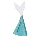 Glitter Mermaid Tail Party Hats Girlfriends Birthday Party Fashion Funny Hat 3C