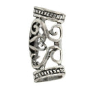 Hollow Viking Beard Beads Rings Hair Jewelry Bead Rune Dreadlock Accessories