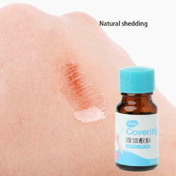 10ml Waterproof First Aid Liquid Bandage for Small Cut Wounds Healing Patch Gel