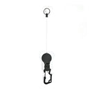 Retractable Elastic Wire Rope Outdoor Camping Burglar Anti-lost Keychain A