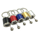 Creative Auto Tuning Part Gearshift Turbo Key Chain Car Turbine Keychain Keyring
