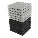 Charcoal Acoustic Foam Tiles Soundproofing Foam Panels Studio Sound Padding X1A8