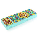 DIY Mandala Special Shaped Diamond Painting 2 Grids Pencil Case Storage Box