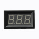 Mini panel Meter voltage display voltmeter DC 0-200 V 20 mA Green three cab M8C3