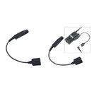 2Pcs  K Plug Audio Cable Adapter for Baofeng BF-9700 Radio