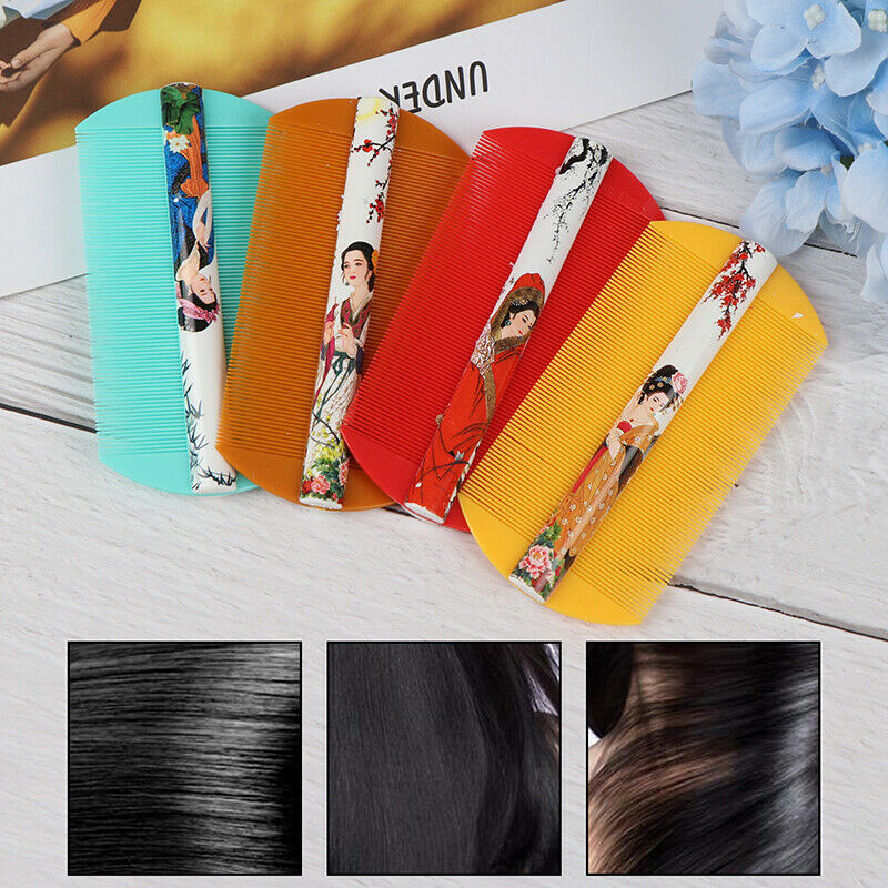 Fine-tooth comb braid comb dense-tooth comb dandruff itch scrap head Lice CS Gw